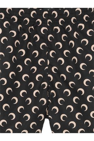 Black moon-print swim shorts MARINE SERRE | MSW002ACWOV0088IT99